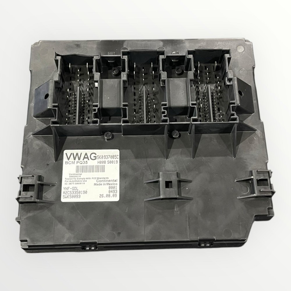 2010 VW VOLKSWAGEN JETTA BCM BCU BODY COMPUTER CONTROL MODULE 5K0937085C OEM