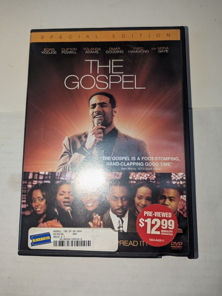 The Gospel (DVD, 2005, Widescreen, Special Edition)