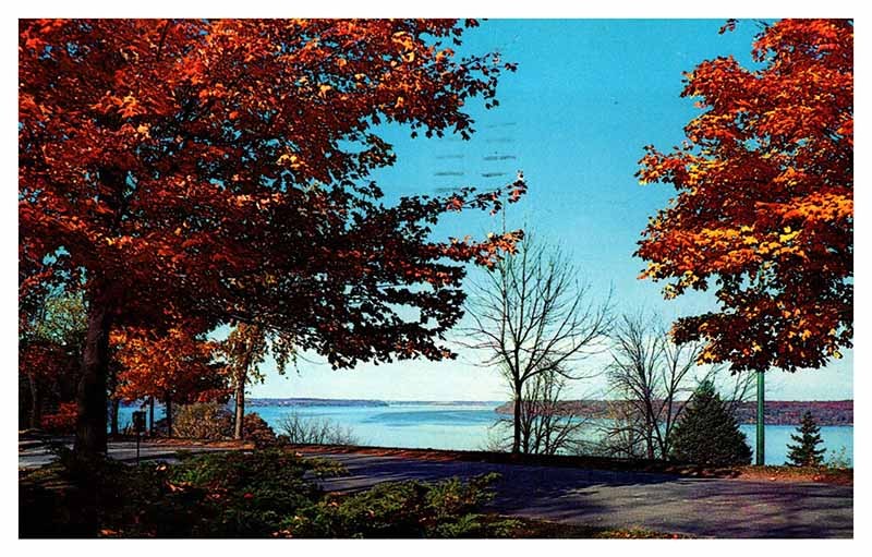 Postcard ROAD SCENE Keokuk Iowa IA m/09 AR4043