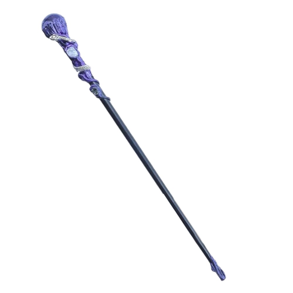 Wonderful Stick Staff Cosplay Natural Crystal Violet Hand-held Stick Toy Funny