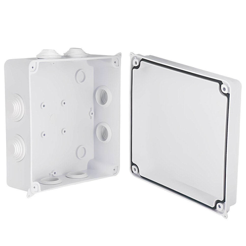 Waterproof Electrical Project Enclosure IP65 ABS Electrical Wiring Junction Box-image