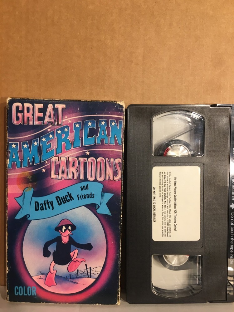 Great American Cartoons: Daffy Duck And Friends (VHS  / Yankee Doodle Daffy)