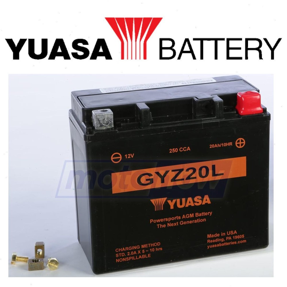 Yuasa Factory Activated Maintenance Free Battery for 2013-2015 Can-Am ui