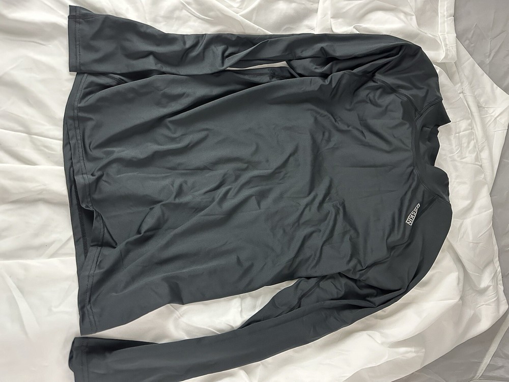 NWOT~ Dr Skin Black Long Sleeve Men's Crew Compression shirt Gym Size XL