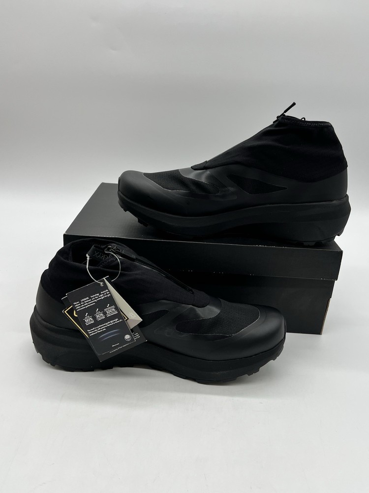 Arc’teryx Norvan Nivalis Gortex Men’s 9.5 Black Mesh High Top Hiking Shoes.