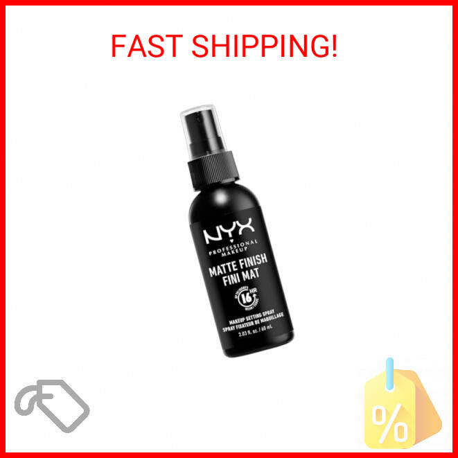 NYX PROFESSIONAL MAKEUP Makeup Setting Spray - Matte Finish, Long-Lasting Vegan