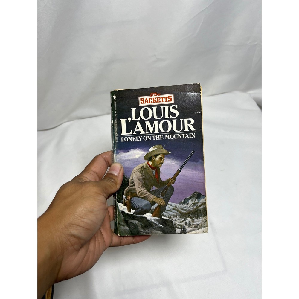 Lonely on the Mountain Louis L'Amour The Sacketts Vintage Western Paperback Book