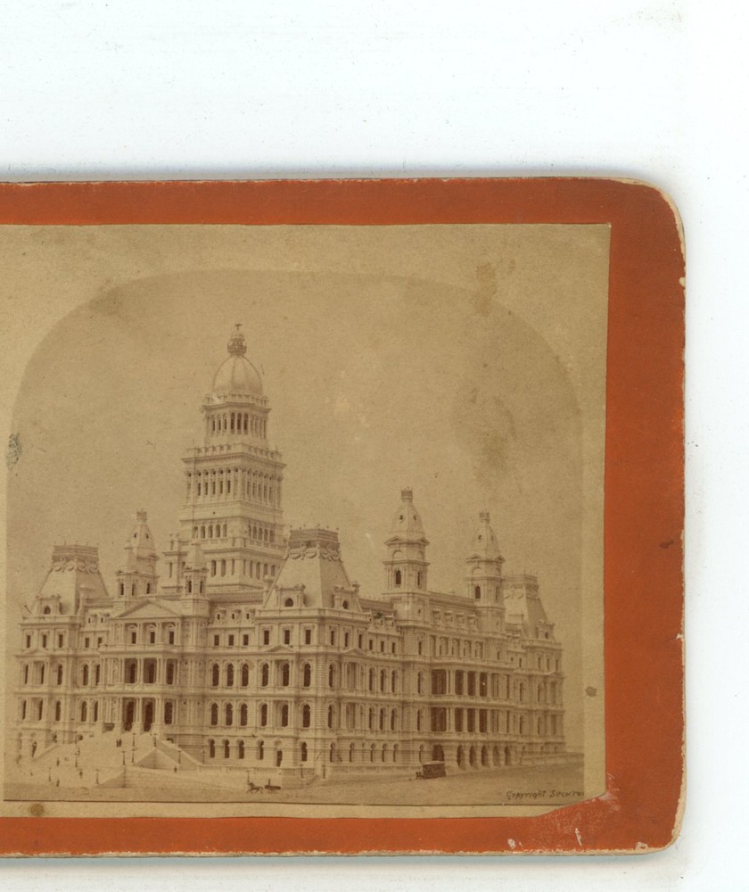 New State Capitol Albany New York NY Haines Stereoview