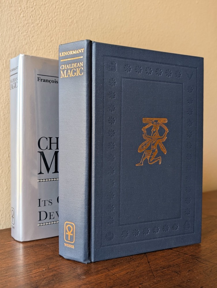 CHALDEAN MAGIC by Lenormant / Rare Hardcover Occult Demonology Babylonian