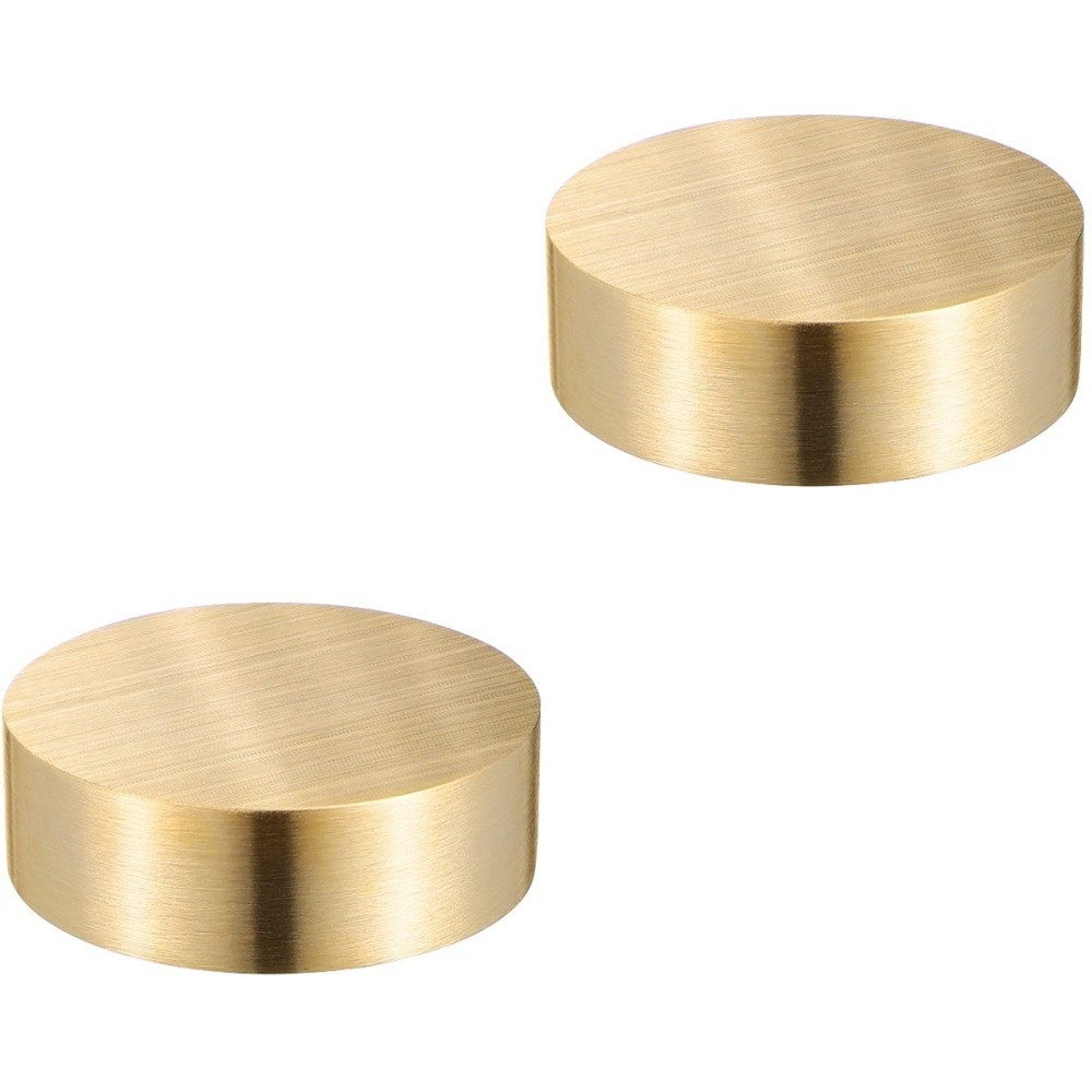 Set of 2 Painting Paperweight Calligraphy Weights Chinese Brass Block