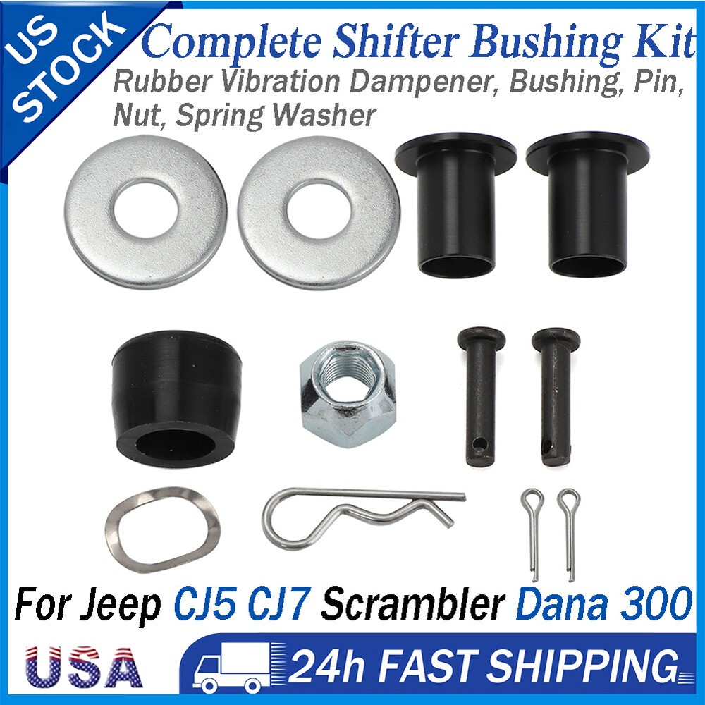 Jeep CJ5 CJ7 Scrambler Dana 300 Transfer Case Shifter Bushing Kit