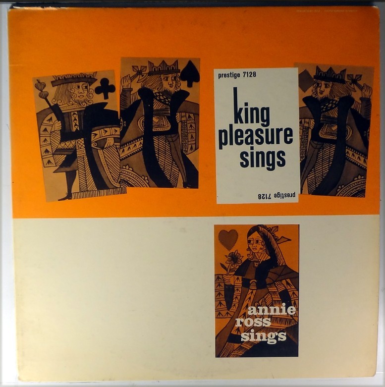 King Pleasure Sings/Annie Ross Sings-Prestige 7128, Rvg Stamp