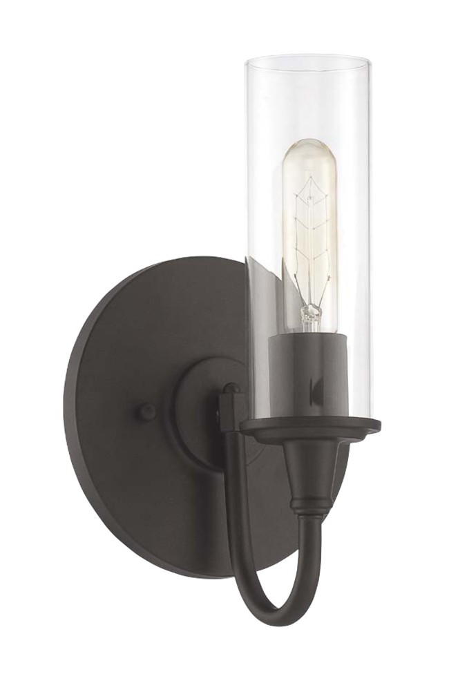 Craftmade 38061 Espresso Modina 1-Light Wall Sconce - 6.75 Inches Wide