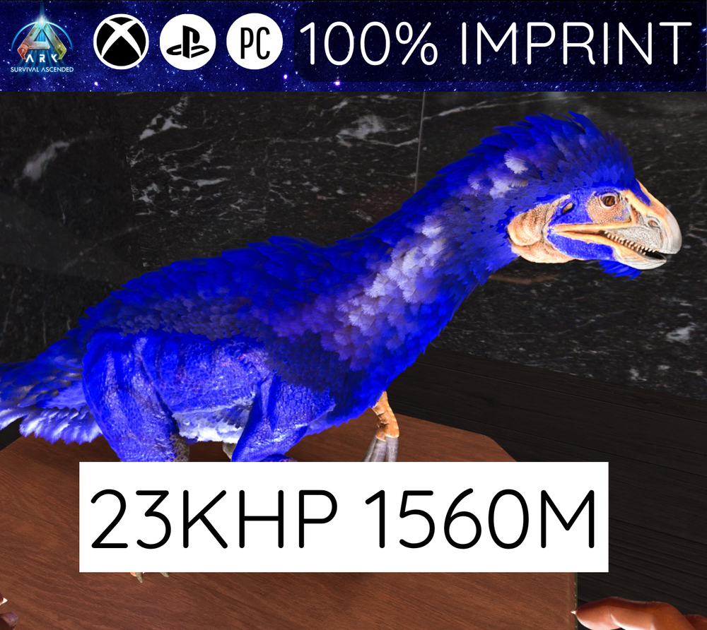 Ark Ascended Official Server PVE PS5 XBOX PC NEW TOP STATUS THERIZINO COLORFUL