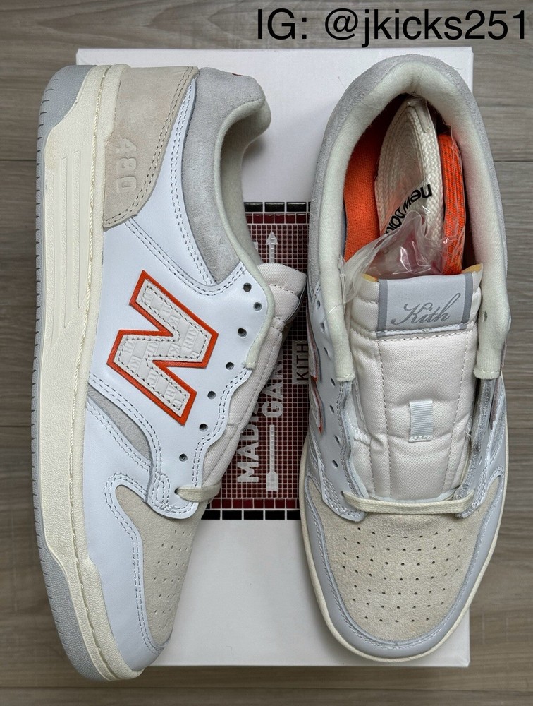 New Balance 480 “Kith Madison Square Garden Tan White” (Size 10.5M) | DS