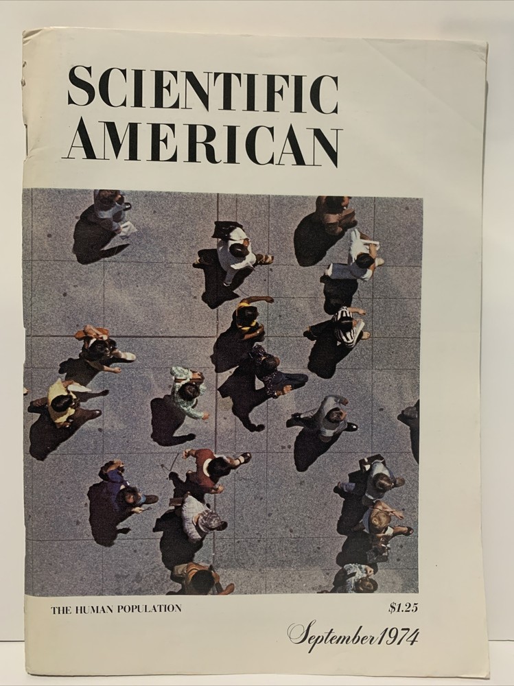 Scientific American September Magazine 1974 The Human Population