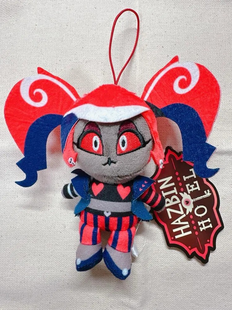 Hazbin Hotel Sitting Plush Mascot Velvette Round One Limited 2026 Japan NEW FS