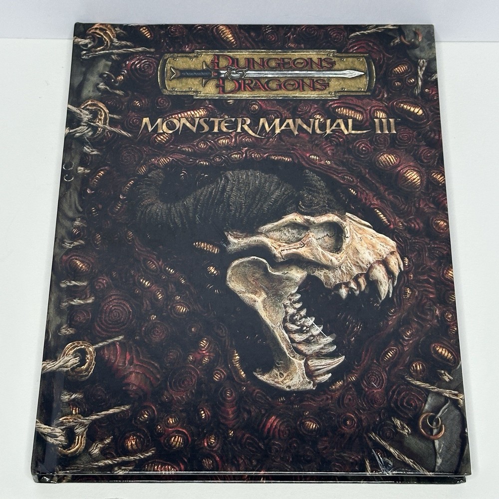 Dungeons & Dragons v3.5 RPG Monster Manual III Hardcover First Printing