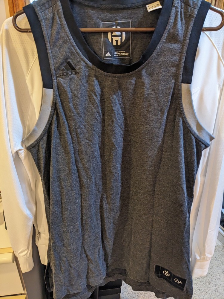 ADIDAS James Harden Mens Size L Black Vol.1 Jersey