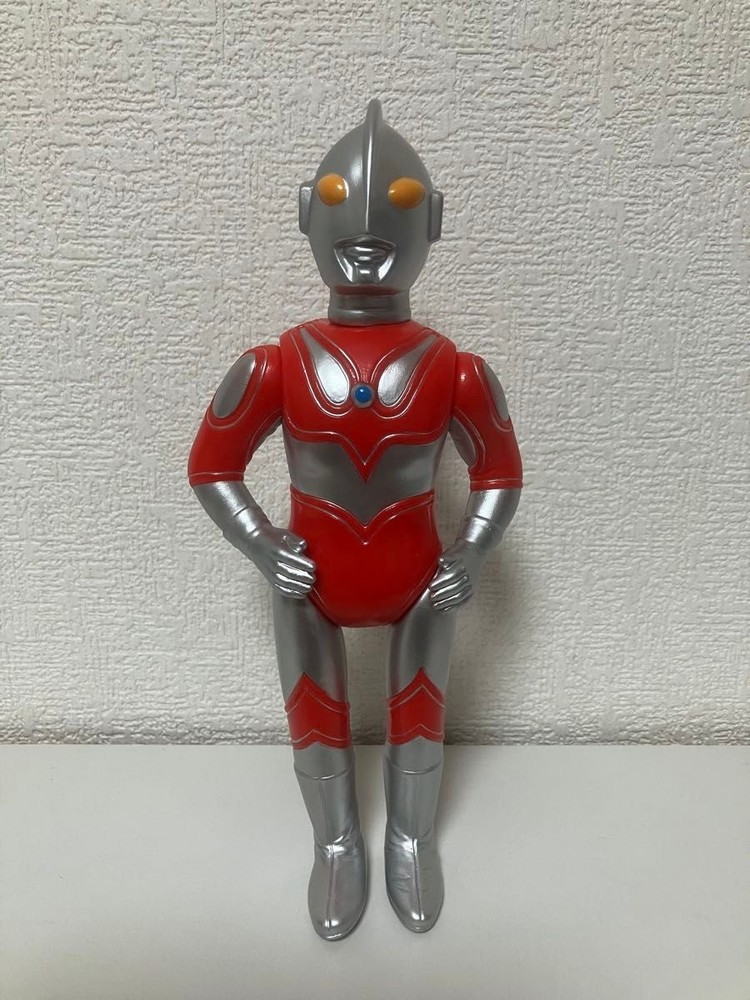 Bullmark Return of Ultraman Jack Silver Soft Vinyl Figure From Japan