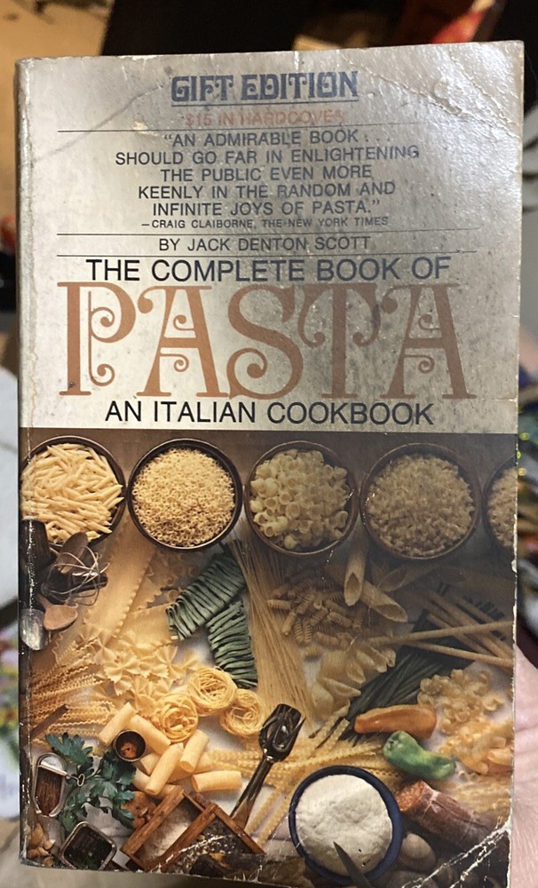 The Complete Book of Pasta - Jack Denton Scott (1973, Paperback)