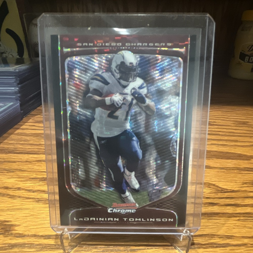 2009 Bowman Chrome LaDainian Tomlinson X-Fractor /250 San Diego Chargers rare