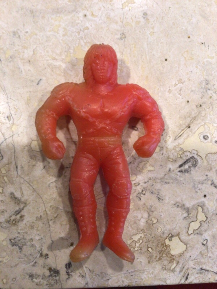Vintage Mattel M.U.S.C.L.E. men - RARE Ko Finger Thumb Wrestler Heavy Metal