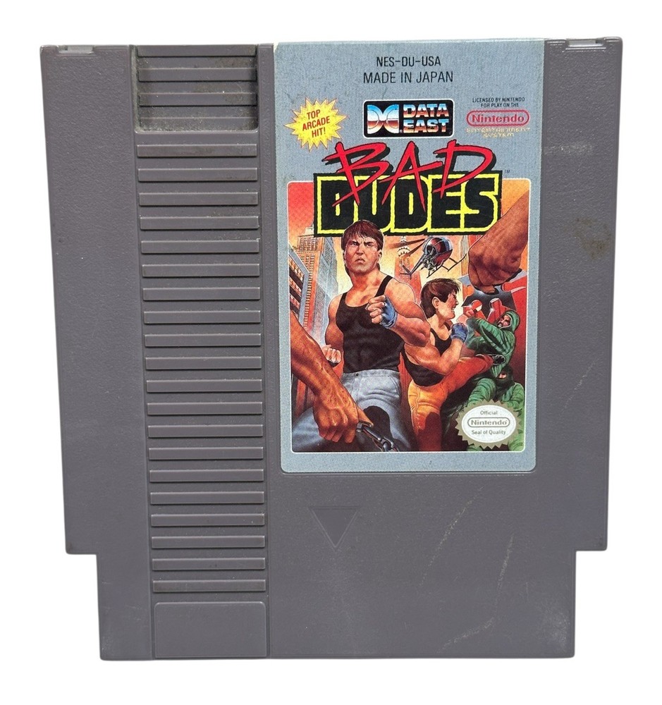 Bad Dudes (Nintendo Entertainment System, 1990) Cartridge Only - Tested