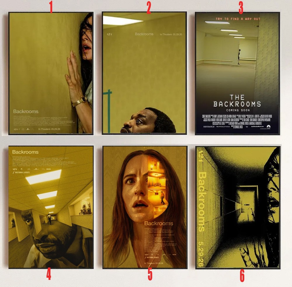 Custom Backrooms Movie 2026 Poster