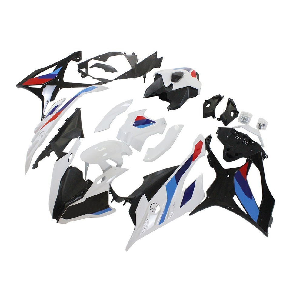 White Red Blue ABS Bodywork For BMW S1000RR 2023 2024 23 24 Injection Fairings