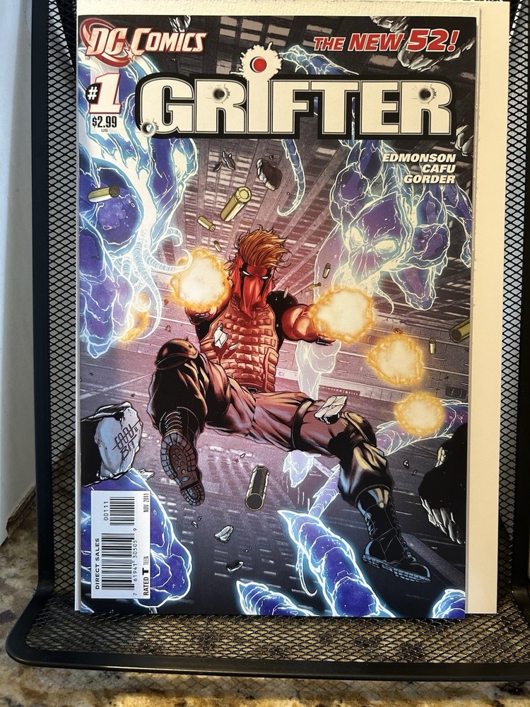 DC Comics Grifter issue 1 The New-52 2011