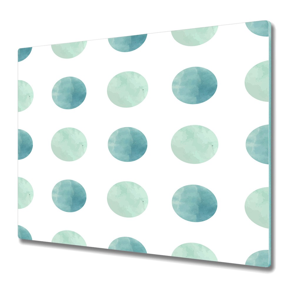 Glass Surface Protector Worktop Saver Watercolour dots Geometric Simple 60x52