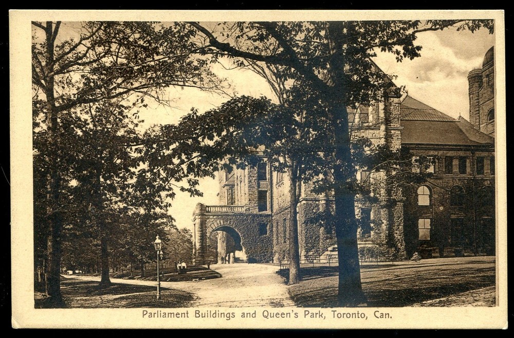 TORONTO Ontario Postcard 1910s Queens Park Parliament Buildings by ISC Picton