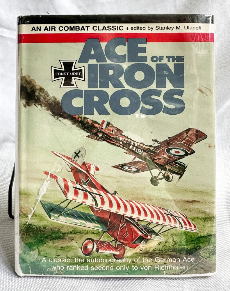 Ace of the Iron Cross Ernst Udet 1981 HC DJ Air Combat Classic WWI Illustrated-image