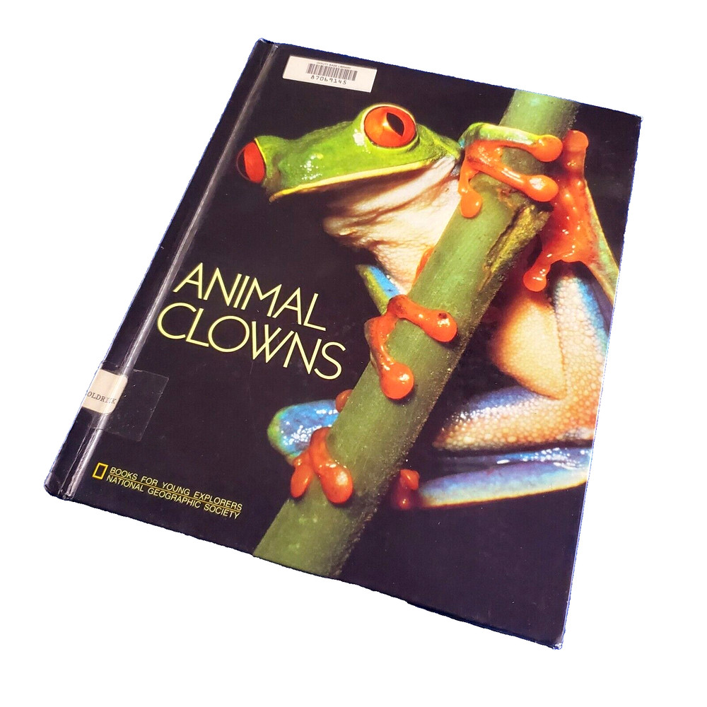 Animal Clowns Hardcover Children's Nature Photography Book Free Shipping