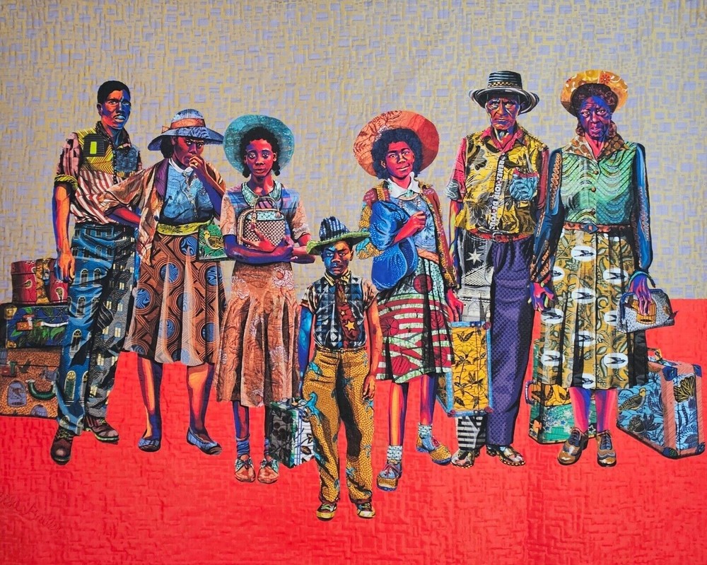 Bisa Butler The Warmth of Other Sons Poster Print African American MailissaYamba