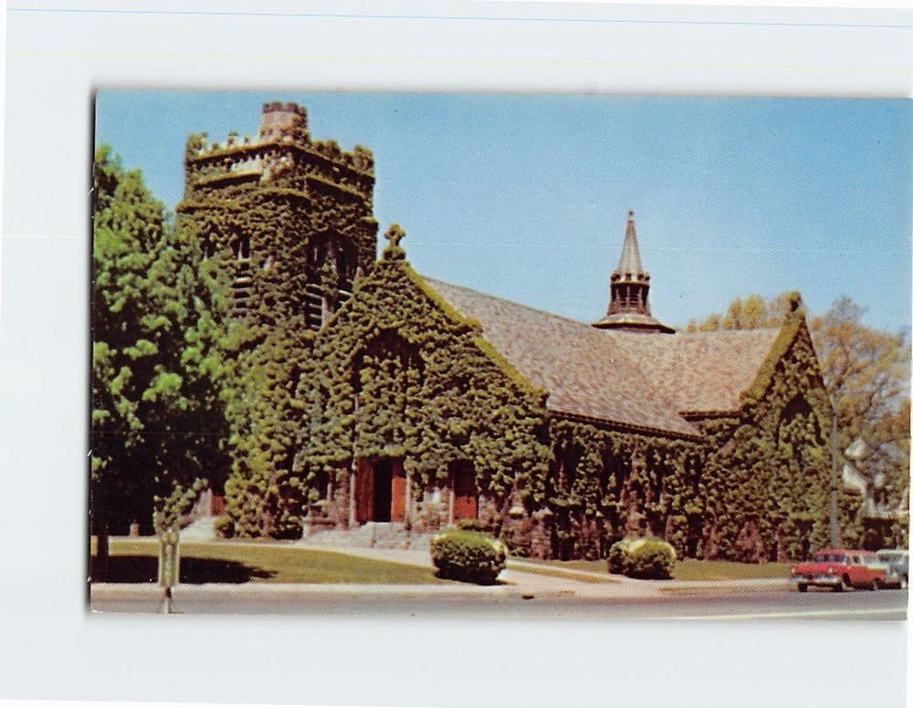 Postcard South Methodist Church Manchester Connecticut USA