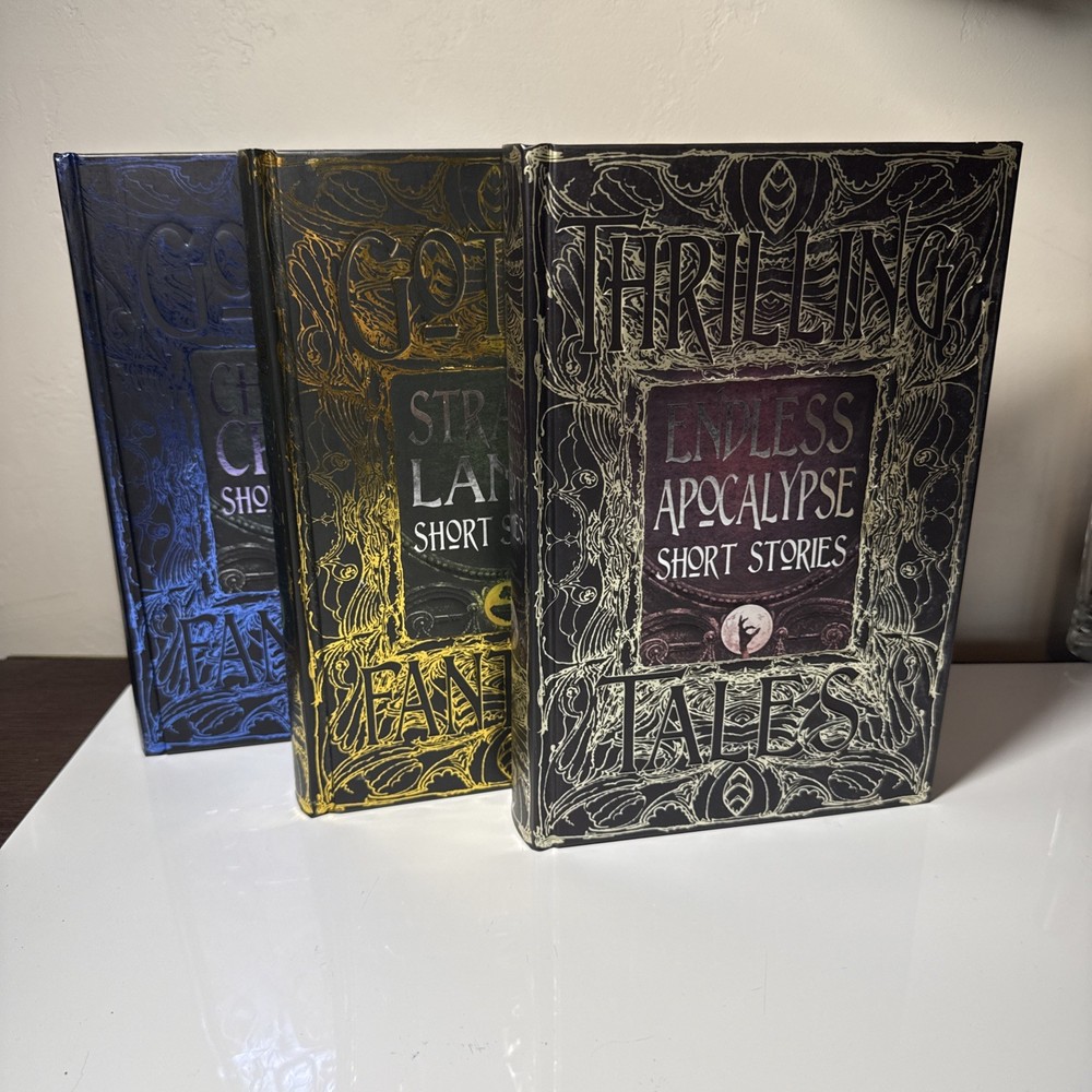 Gothic/Thrilling Fantasy Lot 3 Hardcover Science Fiction