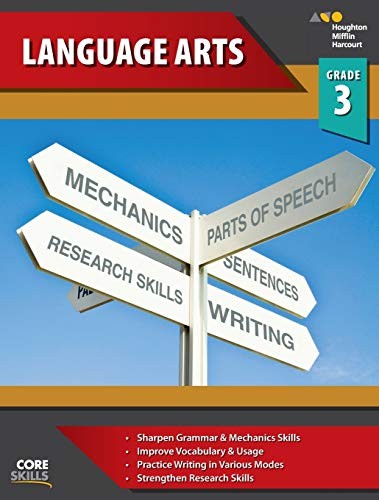 Core Skills Language Arts Workbook Grade 3 by Houghton Mifflin Harcourt