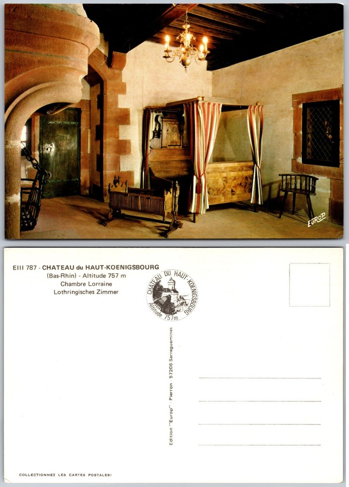 Continental Chateau Du Haut Koenigsbourg Postcard