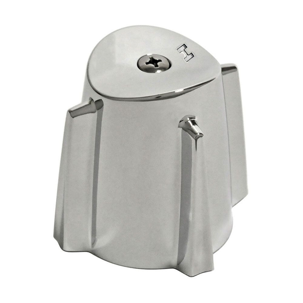 Price Pfister Large Contempra Tub Shower Faucet Handle - Chrome Metal - COLD