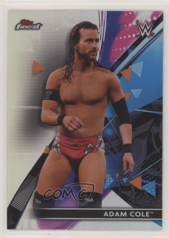 2021 Topps Finest WWE Refractor Adam Cole #76 06stFulfilled by COMC - World’s largest consignment service