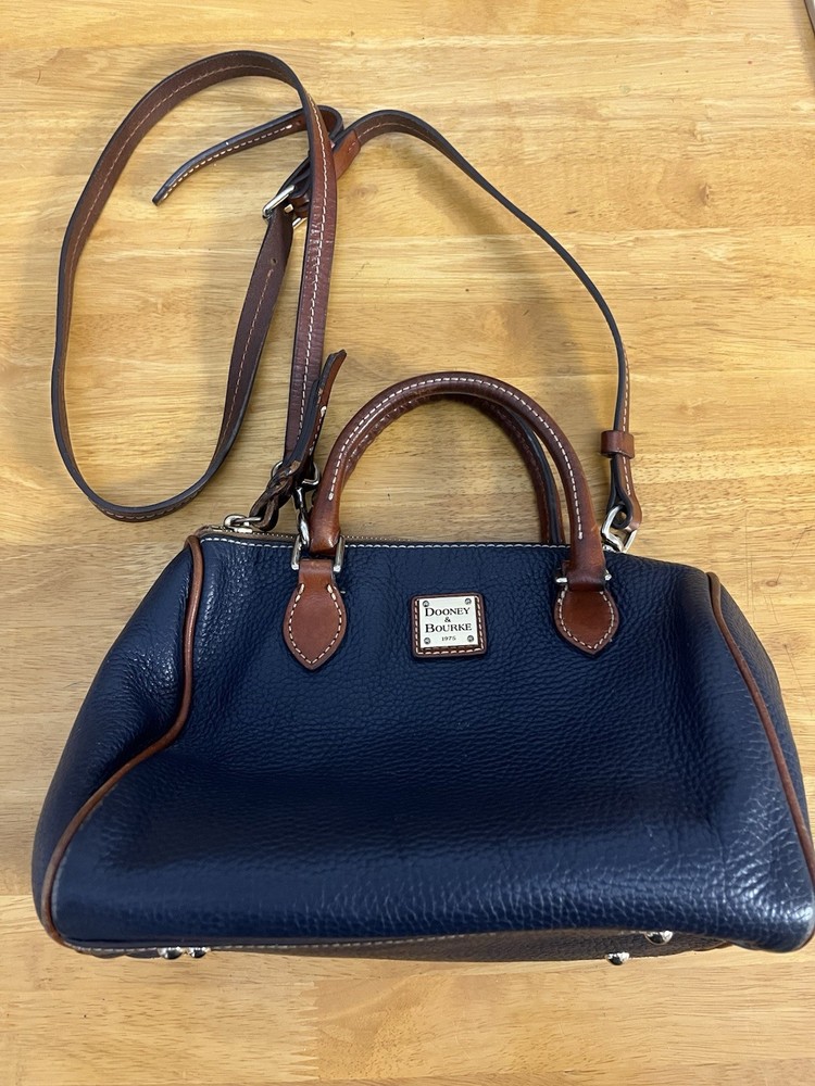 Dooney & Bourke Pebble Leather Trudy Satchel