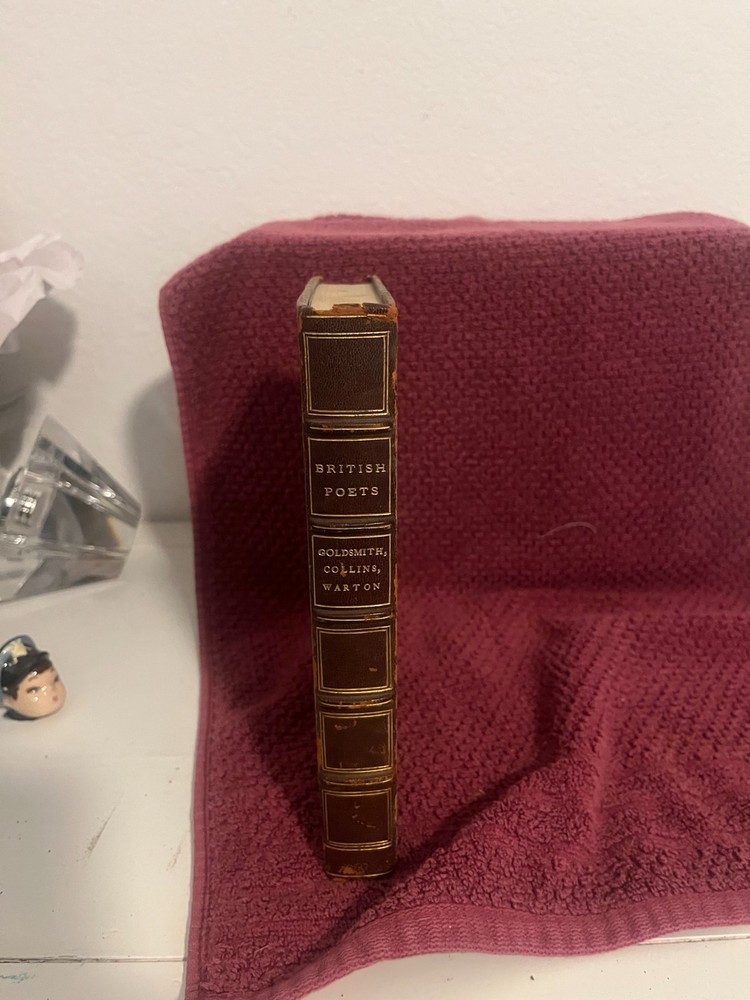 Vintage Poetical Works By George Gilfillan Goldsmith, Colins, and T Warton