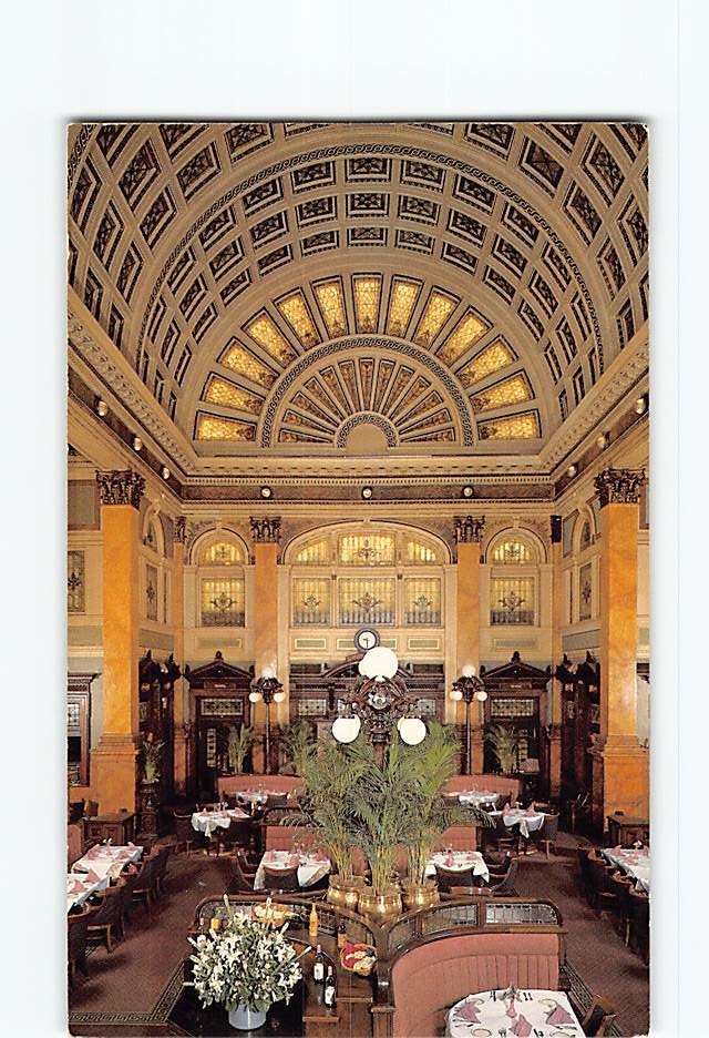 Postcard Grand Concourse Restaurant Pittsburgh Pennsylvania USA