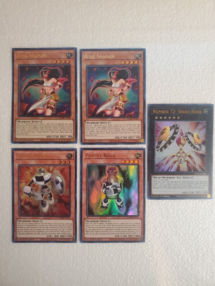 Yu-Gi-Oh Battles of Legend Monstrous Revenge 5-Card Lot