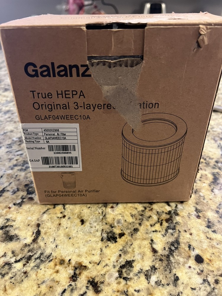 Galanz Pro Air Purifier Replacement Filter, H13 HEPA with High Grade Granular Ac-image