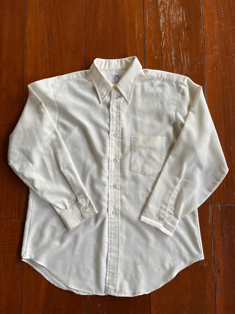 Vintage arrow shirt mens decton oxford perma iron 60s