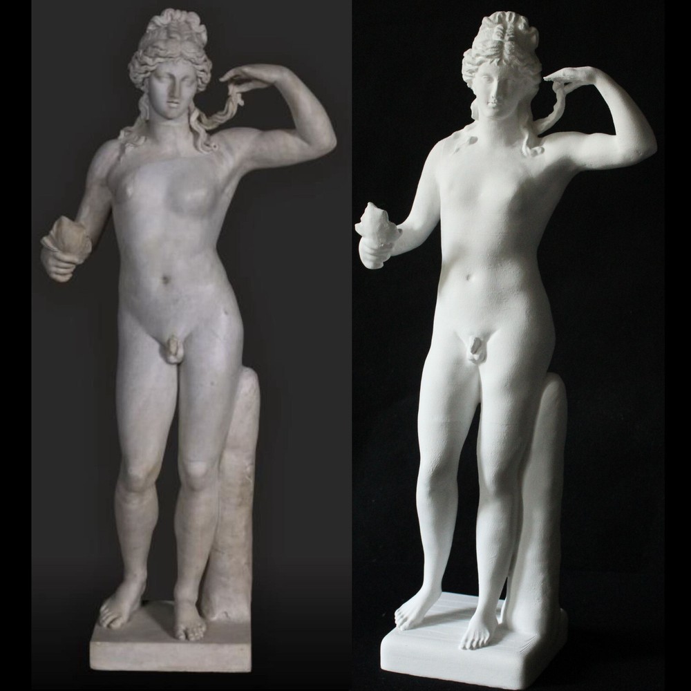Standing Hermaphrodite Sculpture. ''20/50cm Big size desk gadget
