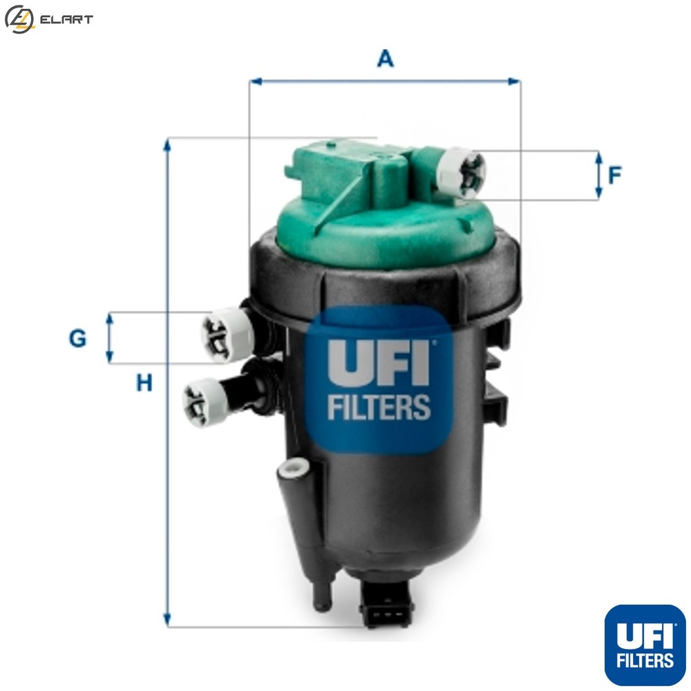 FUEL FILTER 55.178.00 FOR FIAT DOBLO/MPV/Box/Body/MPV 199 A2.000 1.2L 4cyl